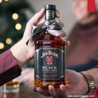 Jim Beam Whisky Black Bourbon 1L