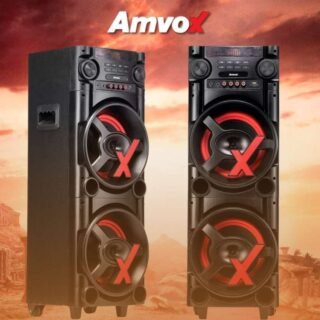 Caixa de Som Torre AMVOX ACA 1000 NEW X – Bluetooth 1000W RMS