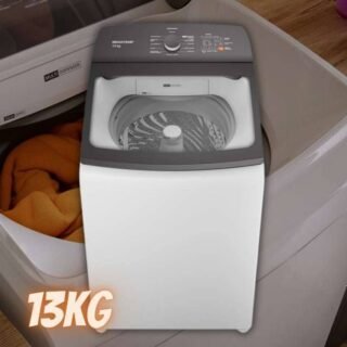 Lavadora de Roupas Brastemp 13kg Cesto Inox