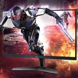 Monitor Gamer LG UltraGear –Tela IPS de 24”, Full HD (1920 x 1080), 144Hz