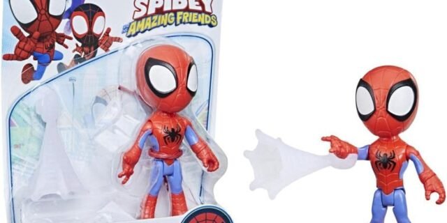 Marvel, Boneco Homem-Aranha Spidey, Vermelho e Azul