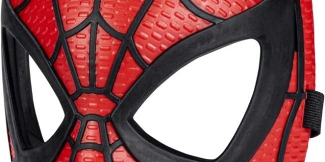 Marvel, Máscara Homem-Aranha Aranhaverso, Vermelho e Preto