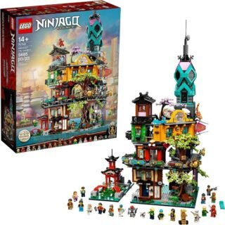 71741 LEGO® NINJAGO® Jardins da Cidade de NINJAGO®, Kit de Construção (5685 peças)