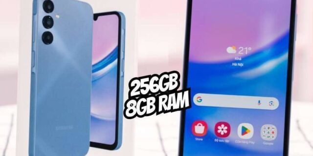 Smartphone Samsung Galaxy A15 6,5″ 256GB 4G 8GB RAM (3 Cores)