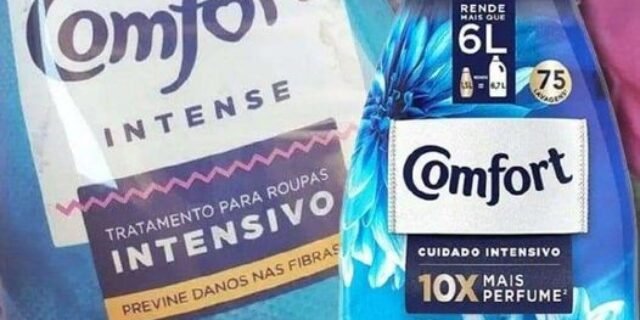 Amaciante Concentrado Comfort Frescor Intenso 1L