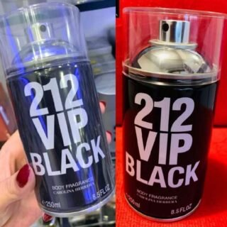 212 Vip Men Black Carolina Herrera Body Spray 250ml