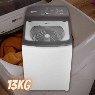 Lavadora de Roupas Brastemp 13kg Cesto Inox