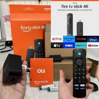 Novo Fire TV Stick 4K