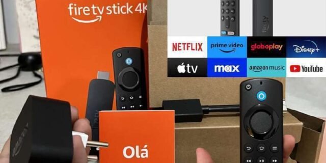 Novo Fire TV Stick 4K