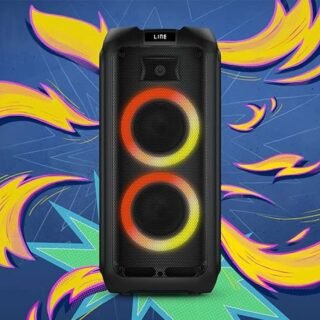 Party Speaker Philips bluetooth com luzes de led 1.300W