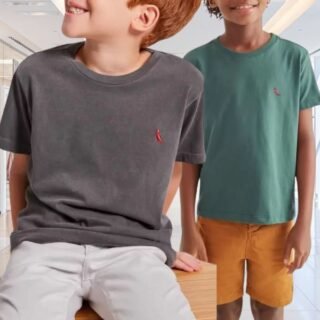 Kit 2 Camisetas Brasa Stoned Reserva Mini