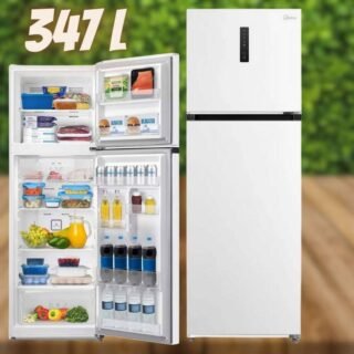 Geladeira/Refrigerador Midea Frost Free Duplex – Branco 347L