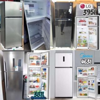 Seleção de Geladeiras LG, Panasonic ou Midea