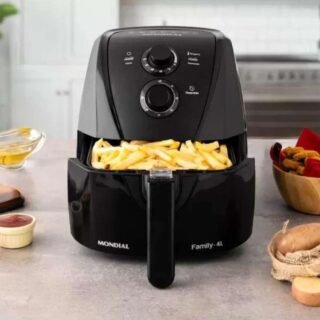 Fritadeira Elétrica sem Óleo/Air Fryer Mondial – AFN-40-BF Preta com Timer