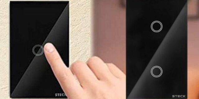 Interruptor Inteligente 4X2″, Touch Wi-Fi Steck