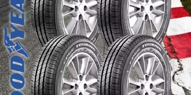 Kit Pneu Aro 13” 165/70R13 Goodyear 83T Touring – 4 Unidades