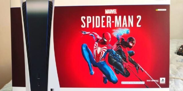 Console Playstation 5 Com Mídia Física + Jogo Marvel’s Spider-Man 2