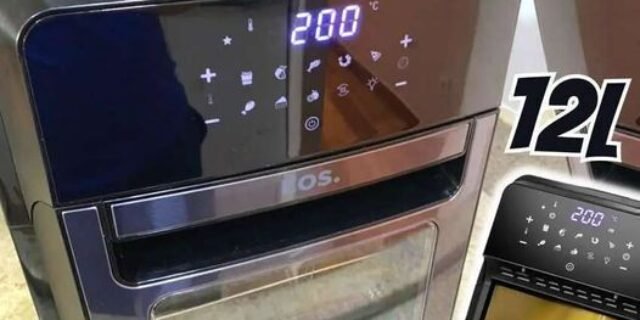 Fritadeira Sem Óleo Air Fryer EOS Premium 12L Digital Touch Titanium EAF12T – EOS