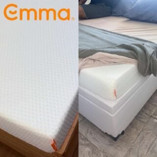 Colchão Queen de espuma Emma Basics 14cm