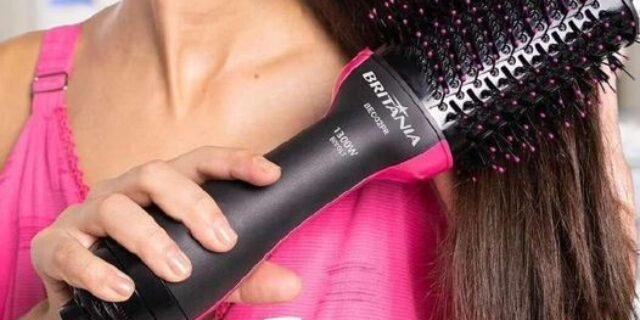 Escova Secadora Britânia Soft BEC02PR 1300W – 2 Velocidades Cerâmica