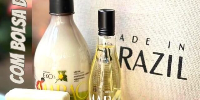 Presente Natura Ekos Maracujá com Bolsa de Mão