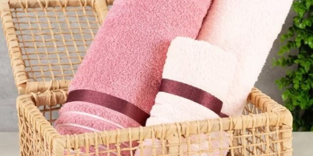 Jogo de Toalhas de Banho Karsten Otto 3 Peças (2 Opções)