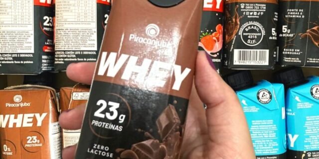 Pack de Whey Zero Lactose 23g Piracanjuba 250ml 12 Unidades