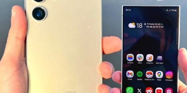 Smartphone Samsung Galaxy S24 Ultra 6,8″ Galaxy AI 256GB 5G 12GB RAM (4 Cores)