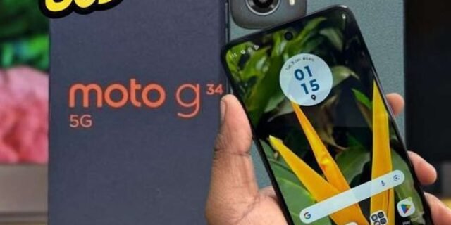 Smartphone Motorola Moto G34 5g 256gb 8gb Ram