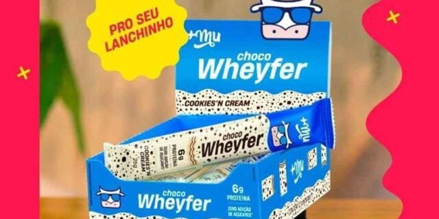 Chocowheyfer Proteico Sabor Cookies and Cream +Mu 300g – 12 unidades