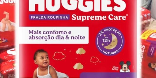 HUGGIES Fralda Huggies Supreme Care Roupinha M – 72 Fraldas