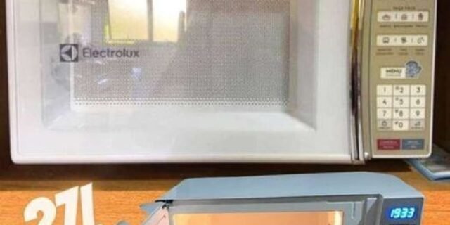 Micro-ondas De Bancada Electrolux Branco 27l 127V
