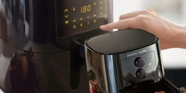 Philips Walita Preta Fritadeira Airfryer Digital Série 3000, 4.1L (2 Opções)