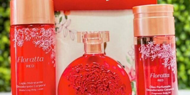 Kit Presente Dia das Mães Floratta Red (3 itens)