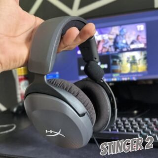 HEADSET GAMER HYPERX CLOUD STINGER 2 CORE PC PRETO