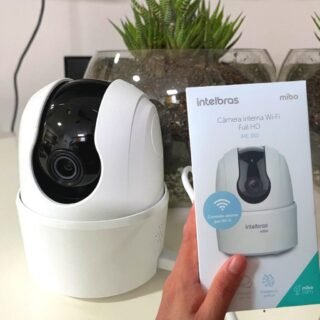 Câmera Inteligente Interna Wi-Fi Full HD iME360 Branco Intelbras