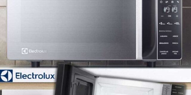 Micro-ondas Eletrolux Efficient ME23S 23L Prata
