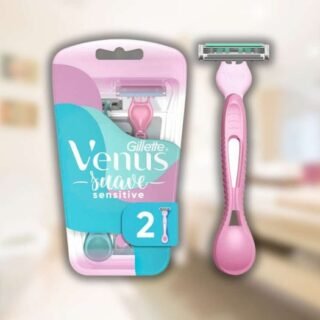 Aparelho de Depilar Gillette Venus Suave Sensitive 2 Unidades