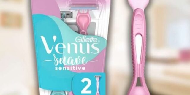 Aparelho de Depilar Gillette Venus Suave Sensitive 2 Unidades