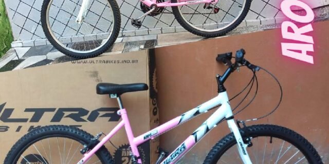 Bicicleta de Passeio Aro 24 Freio V-Brake 18 Marchas
