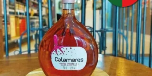 Calamares Vinho Verde Português Rosé 750Ml