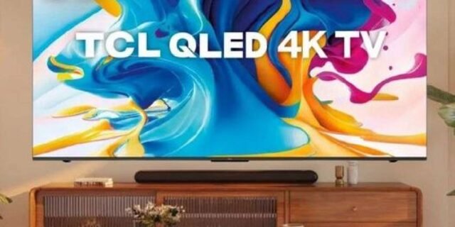 Smart Tv 50” C645 Qled 4k Google Dolby Vision Gaming Tcl