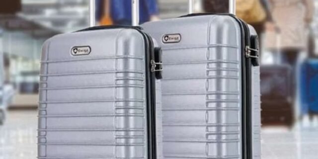 Kit 2 malas de viagem de bordo PP e P Detroit Swiss Move Prata