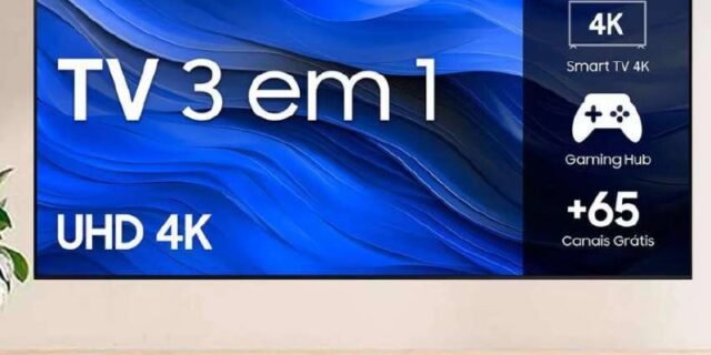 Smart Tv 43” Crystal Uhd 4k 43cu7700