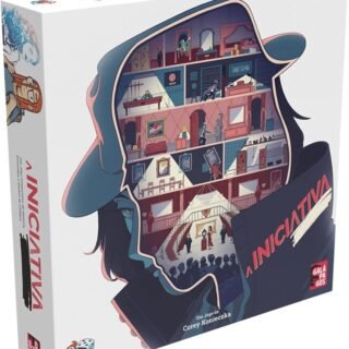 Galápagos Jogos A Iniciativa, Jogo de Tabuleiro para Amigos, 1 a 4 jogadores, 30-60 min., Modelo:AIN001, Cor: Multicolor
