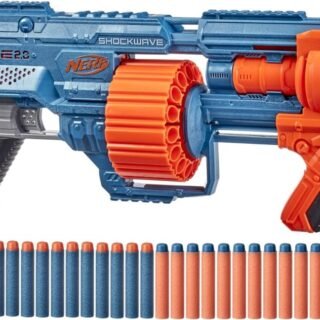 NERF, Lançador Elite Schockwave RD-15, Multicor