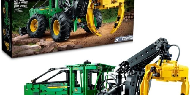 LEGO Set Technic 42157 Skidder John Deere 948L II 1492 peças