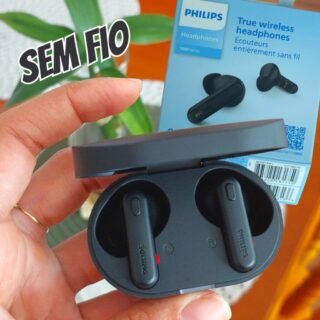 Fone de ouvido sem fio TWS Philips TAT1108BK/00