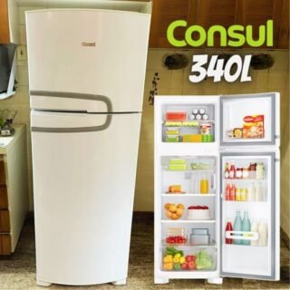 Geladeira frost free Consul CRM39A 340L