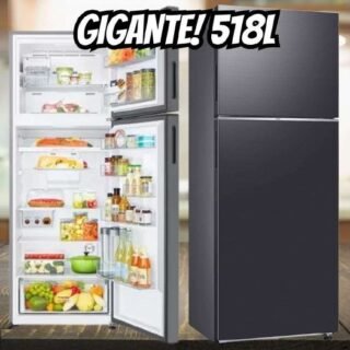 Samsung Geladeira Duplex Evolution SmartThings RT53 518L Bivolt Inox